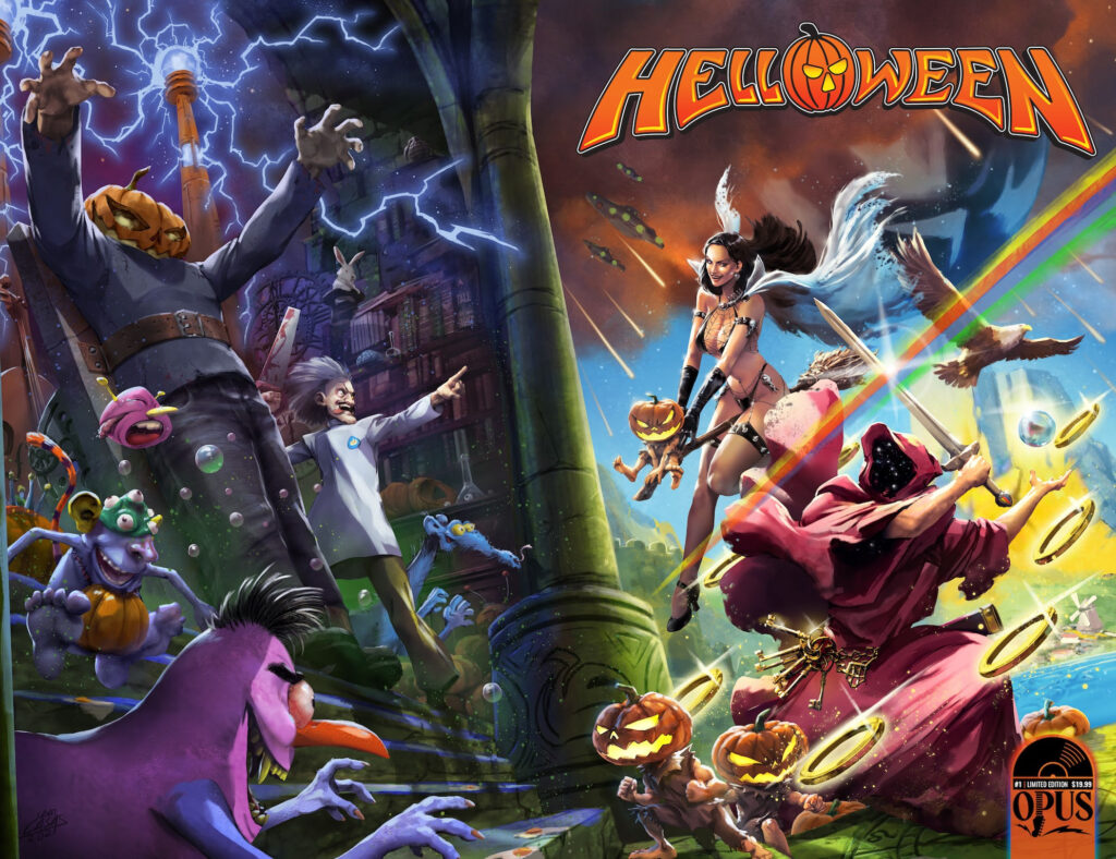 helloween comic book launch