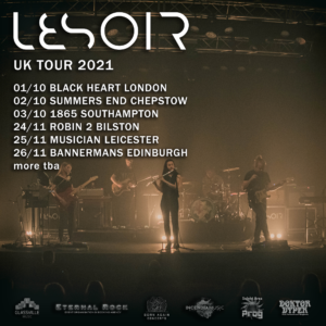 lesoir uk tour poster