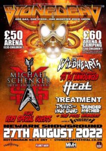 stonedead 2022 line up poster