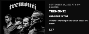 tremonti livestream