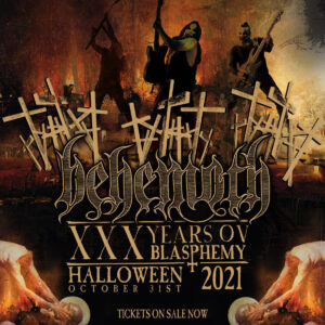 behemoth halloween livestream poster