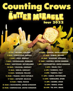 counting crows tour poster