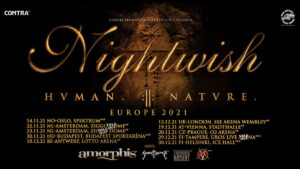 nightwish european uk tour update poster