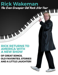 rick wakeman usa tour poster