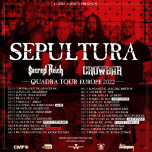 sepultura 2022 tour dates