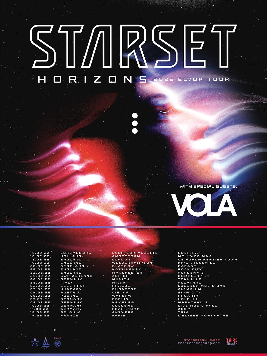 Vola Announce UK/EU 2022 Support Tour With Starset • TotalRock