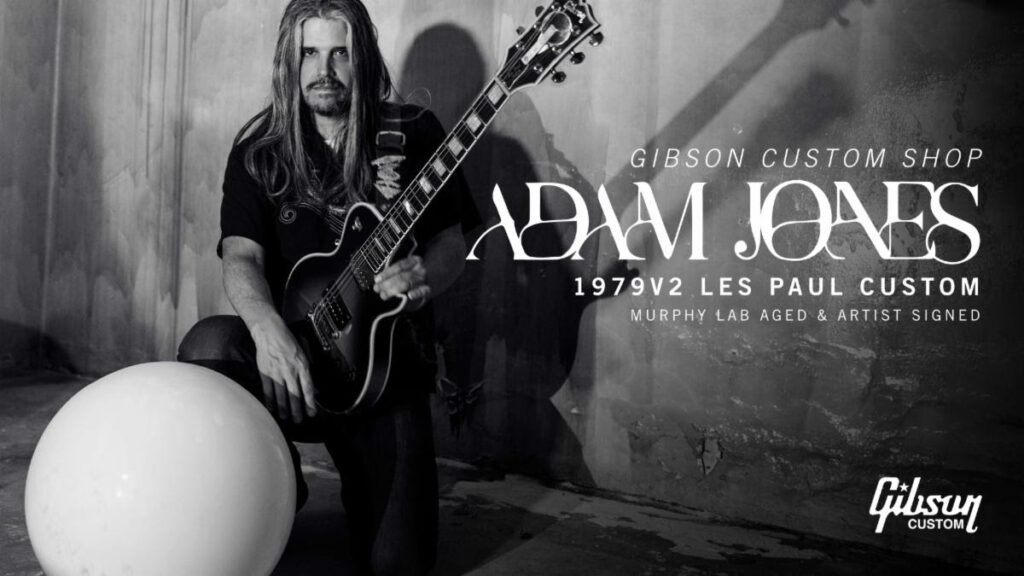 adam jones new custom guitar poster