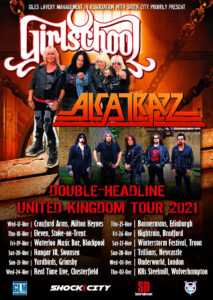 alcatrazz girlschool co-headline tour