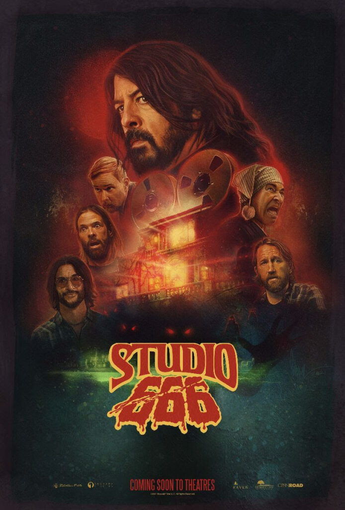 foo fighters studio 666 monie poster