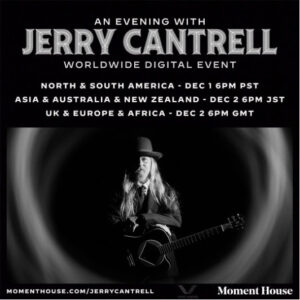 jerry cantrell livestream event poster
