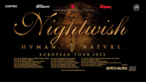 nightwish euro tour poster