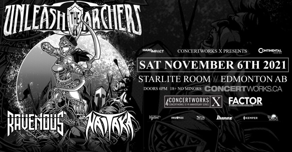 ravenous live show poster
