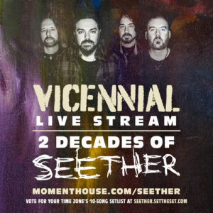 seether vicennial live stream poster