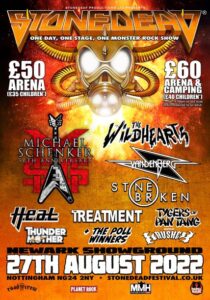 stonedead 2022 festival line up poster