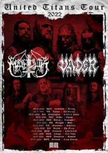 vader united titans tour poster