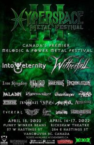 hyperspace metal fest 2022 poster