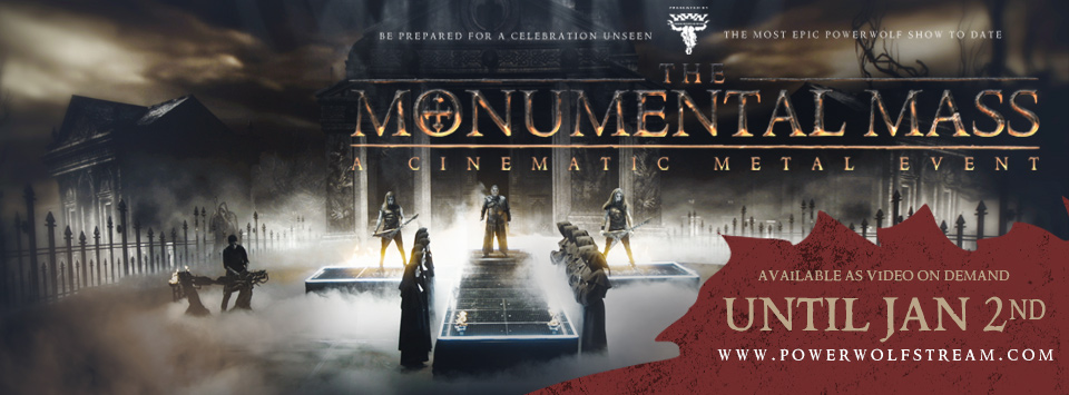 Powerwolf - The Monumental Mass (A Cinematic Metal Event), Releases