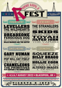 r fest 2022 line up poster