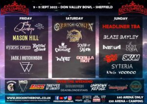 rockin the bowl 2022 event poster
