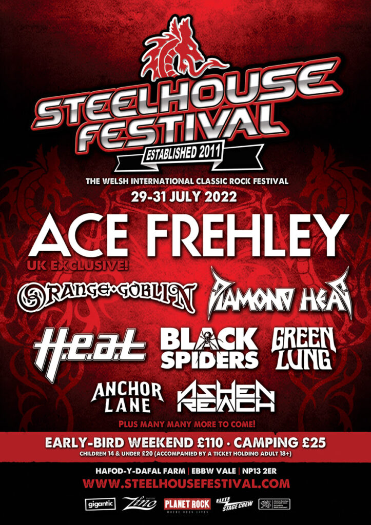 steelhouse festival 2022 poster