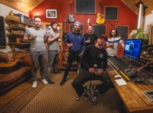 alestorm promo pic celebrating new deal