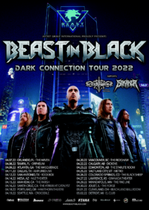 east in black tour poster w striker