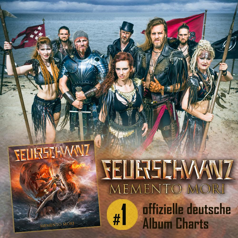 feuerschwanz number 1 on german charts