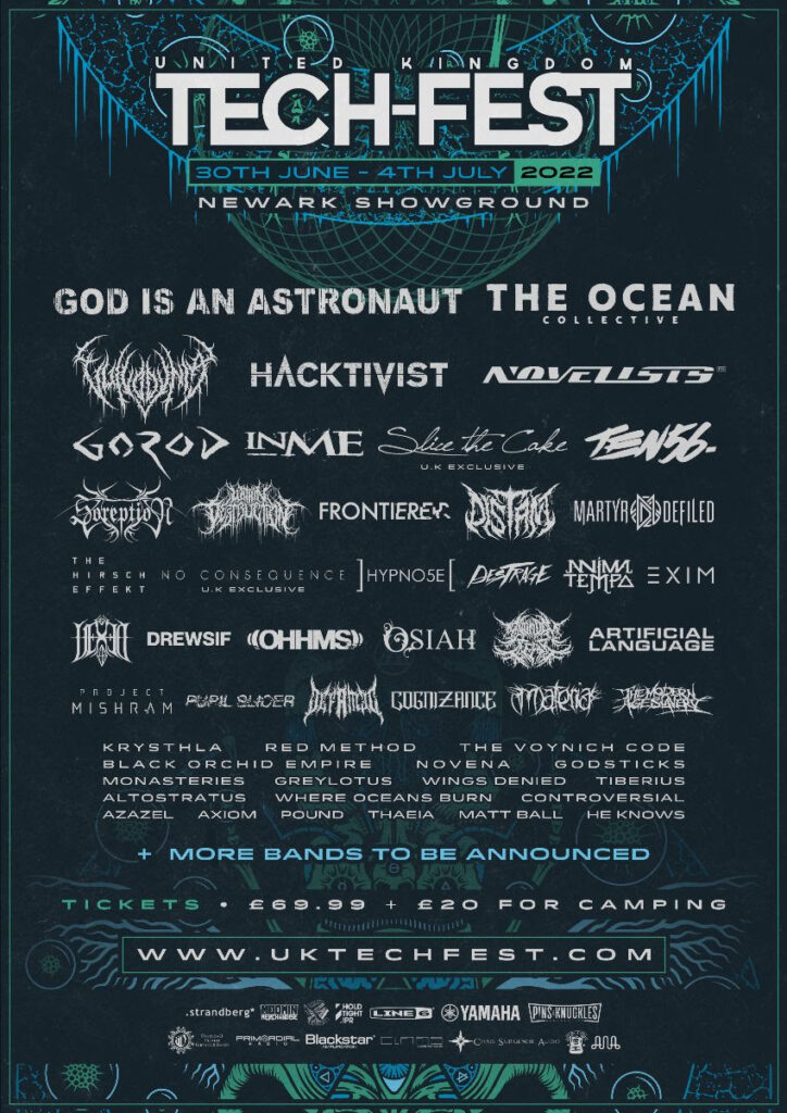 uk tech fest 2022 line up poster