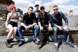 blue carpet band photoshoot 