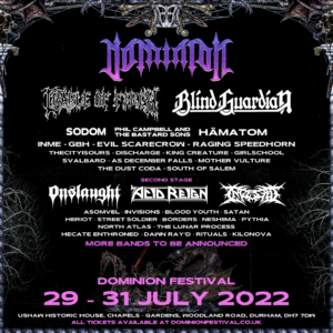 dominion festival line up poster 1