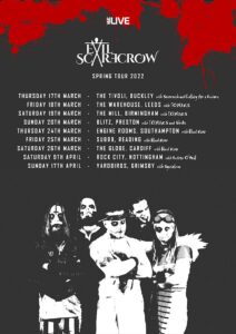 evil scarecrow 2022 uk tour poster
