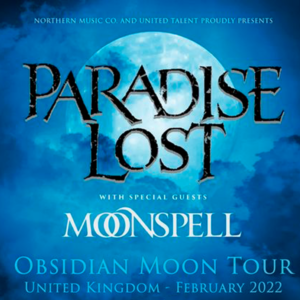 moonspell and paradise lost tour poster