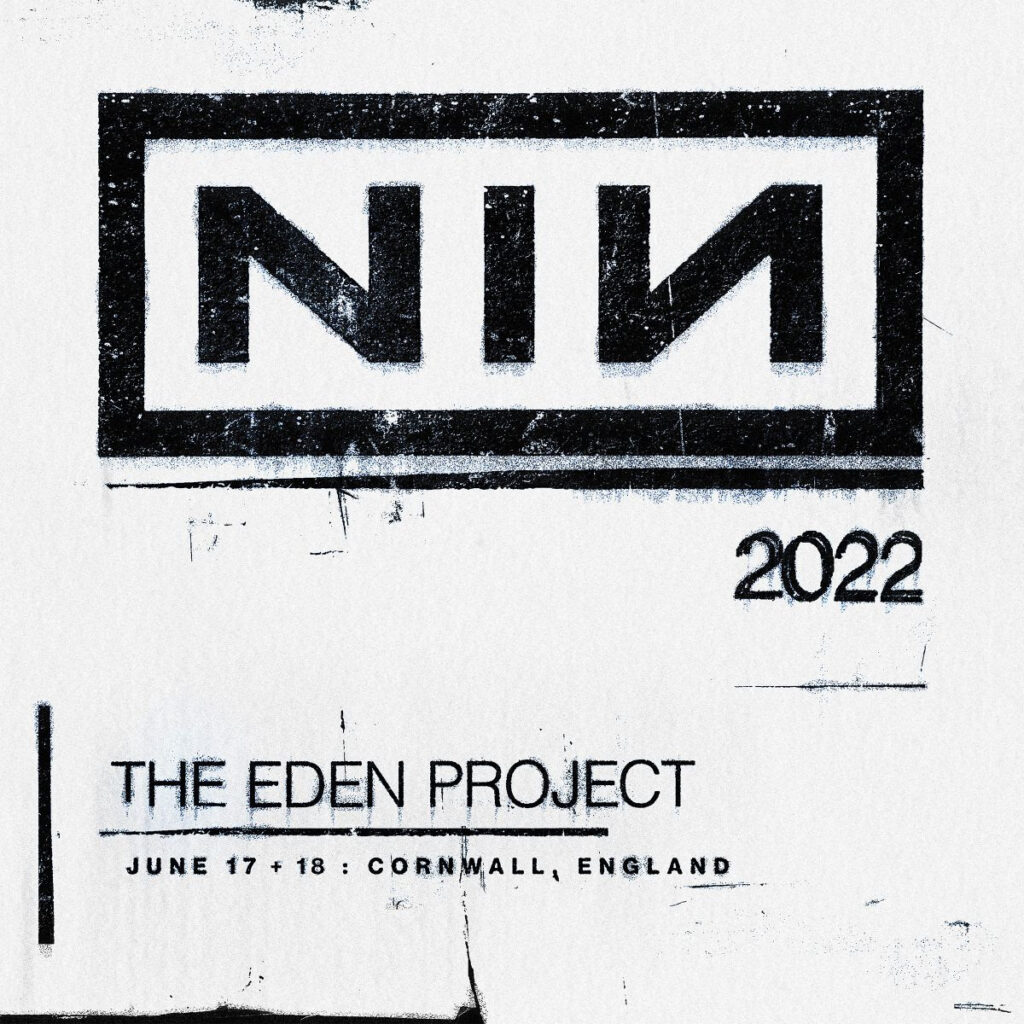 nine inch nails eden project shows poster