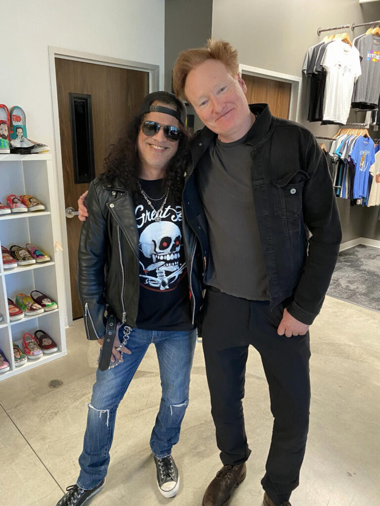 slash and conan o'brien