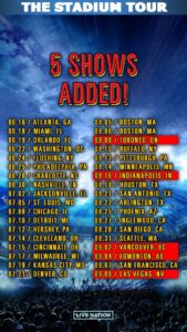 the stadium tour june 2022 dates