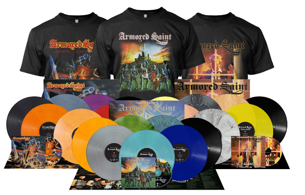 ARMORED SAINT ANNOUNCE THREE CLASSIC RE ISSUES ON METAL BLADE RECORDS   Armored Saint Vinyl Re Issues 