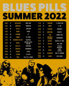 blues pills summer 2022 tour poster