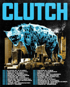 clutch 2022 tour poster