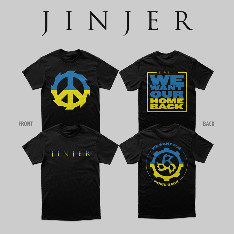 jinjers t shirt designs
