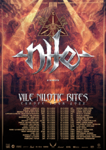 nile euro and uk tour poster