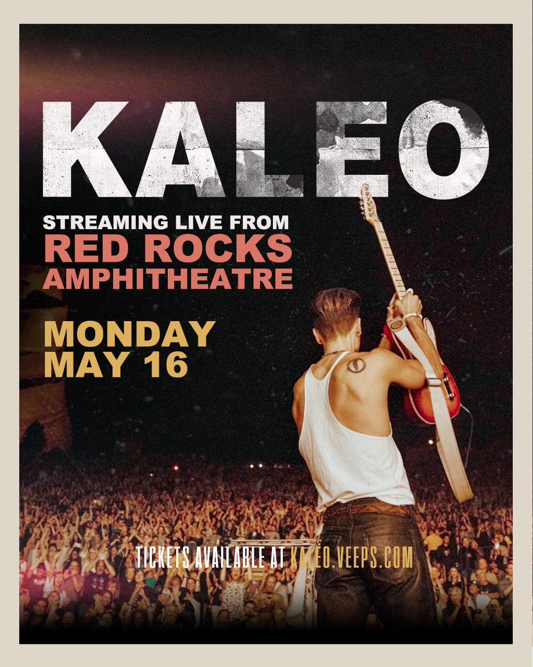 KALEO Announce "Fight Or Flight Spring Tour Live from Red Rocks