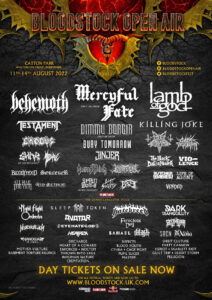 bloodstock festival 2022 new line up poster