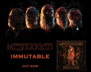 meshuggah band and new album pic