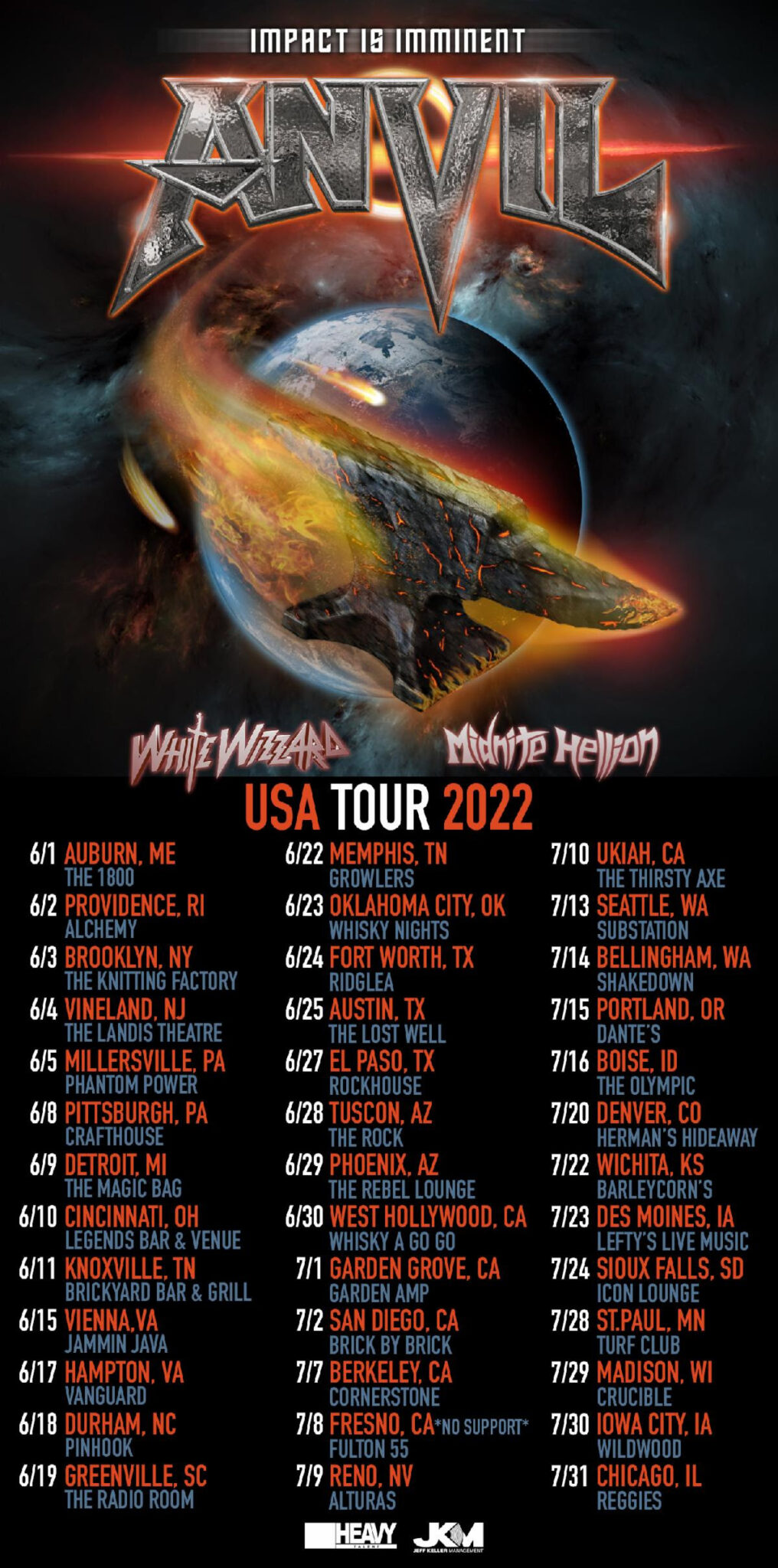 midnite hellion tour