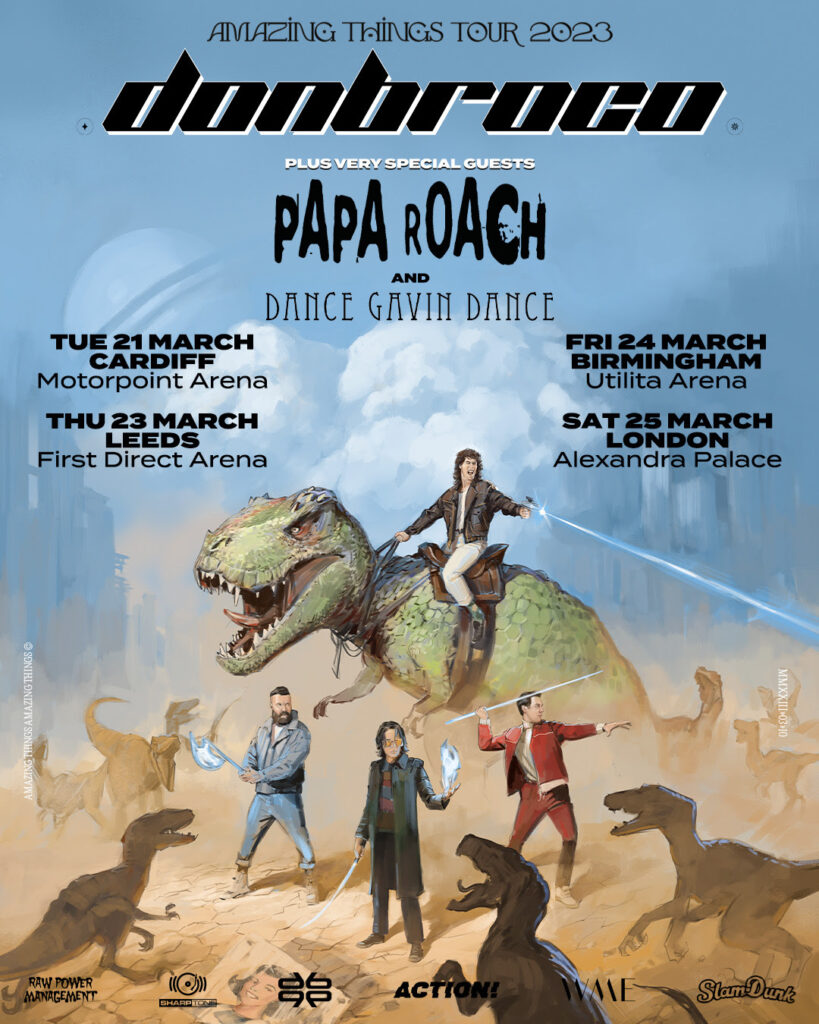 papa roach uk 2022 support tour