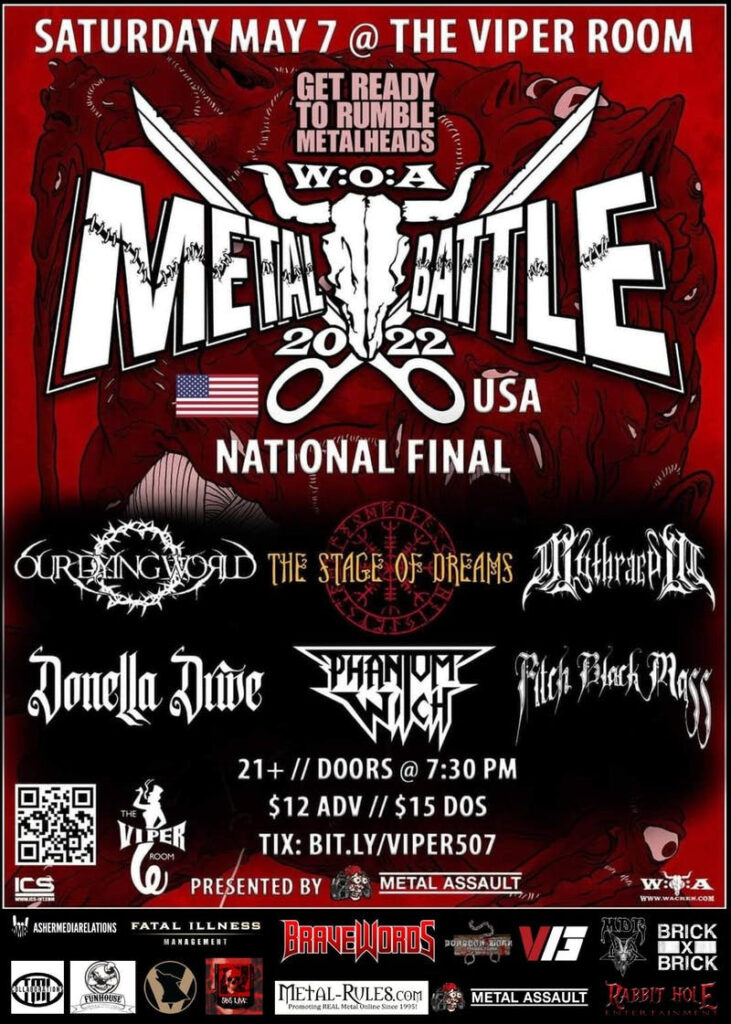 wacken metal battle usa national final poster