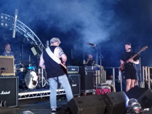Last Hyena open up the PX3 stage on ArcTanGent Friday.
