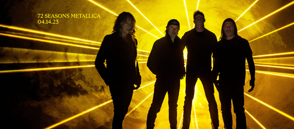 Metallica Release new single 'if darkness had a son' from upcoming album 72 Seasons.