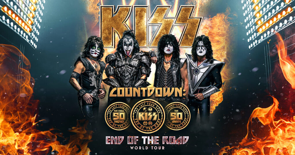 Kiss anounce last dates on End Of The Road tour