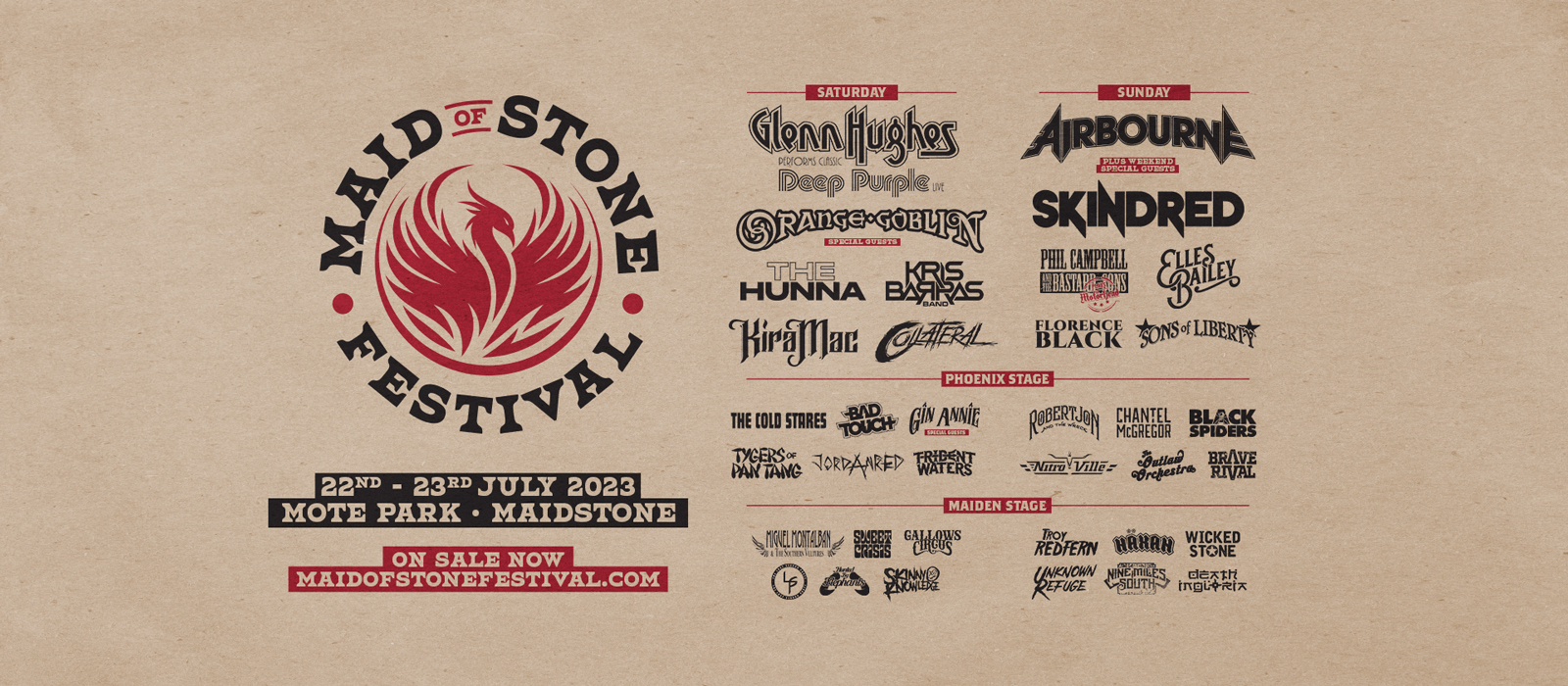 Maid of Stone Festival Lineup Announced • TotalRock